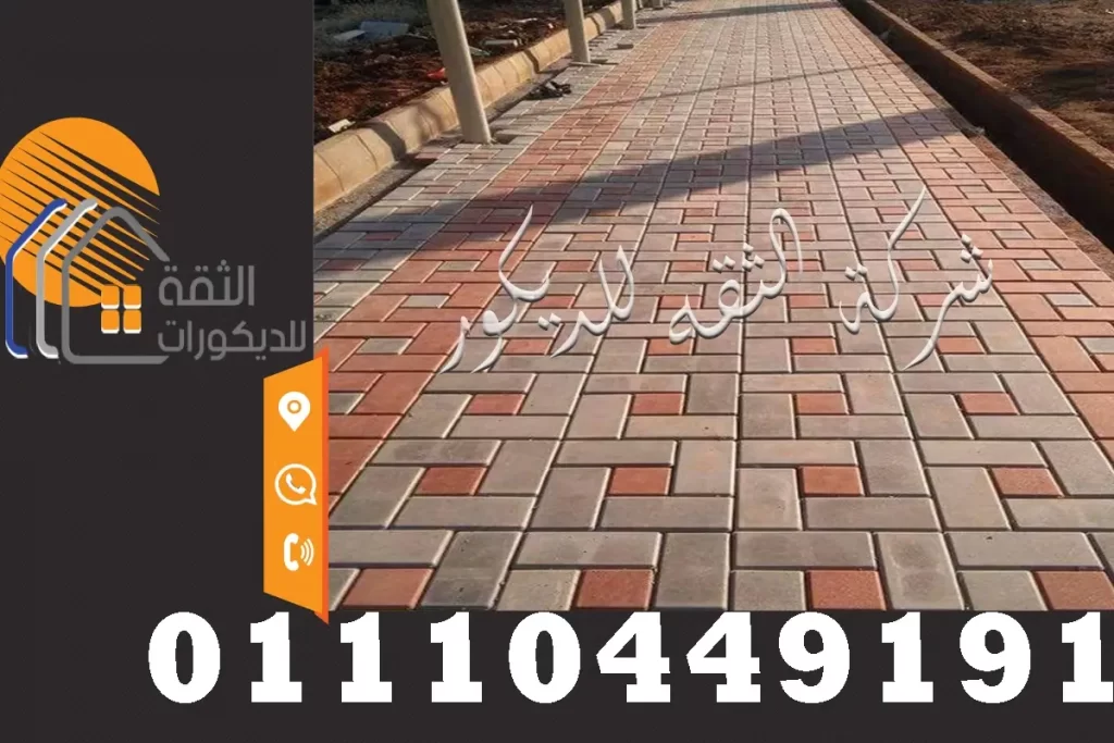 أشكال ارضيات فلل انترلوك